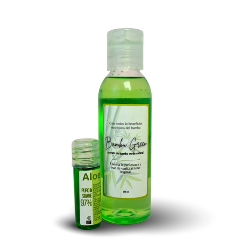 BAMBU GREEN Y ALOE PURO DESPIGMENTANTE | MEGAOFERTA